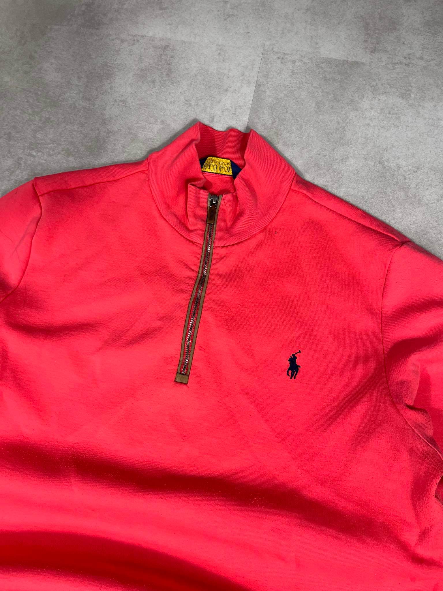 Ralph Lauren 1/4 Zip Up (M) - Candy Streetwear