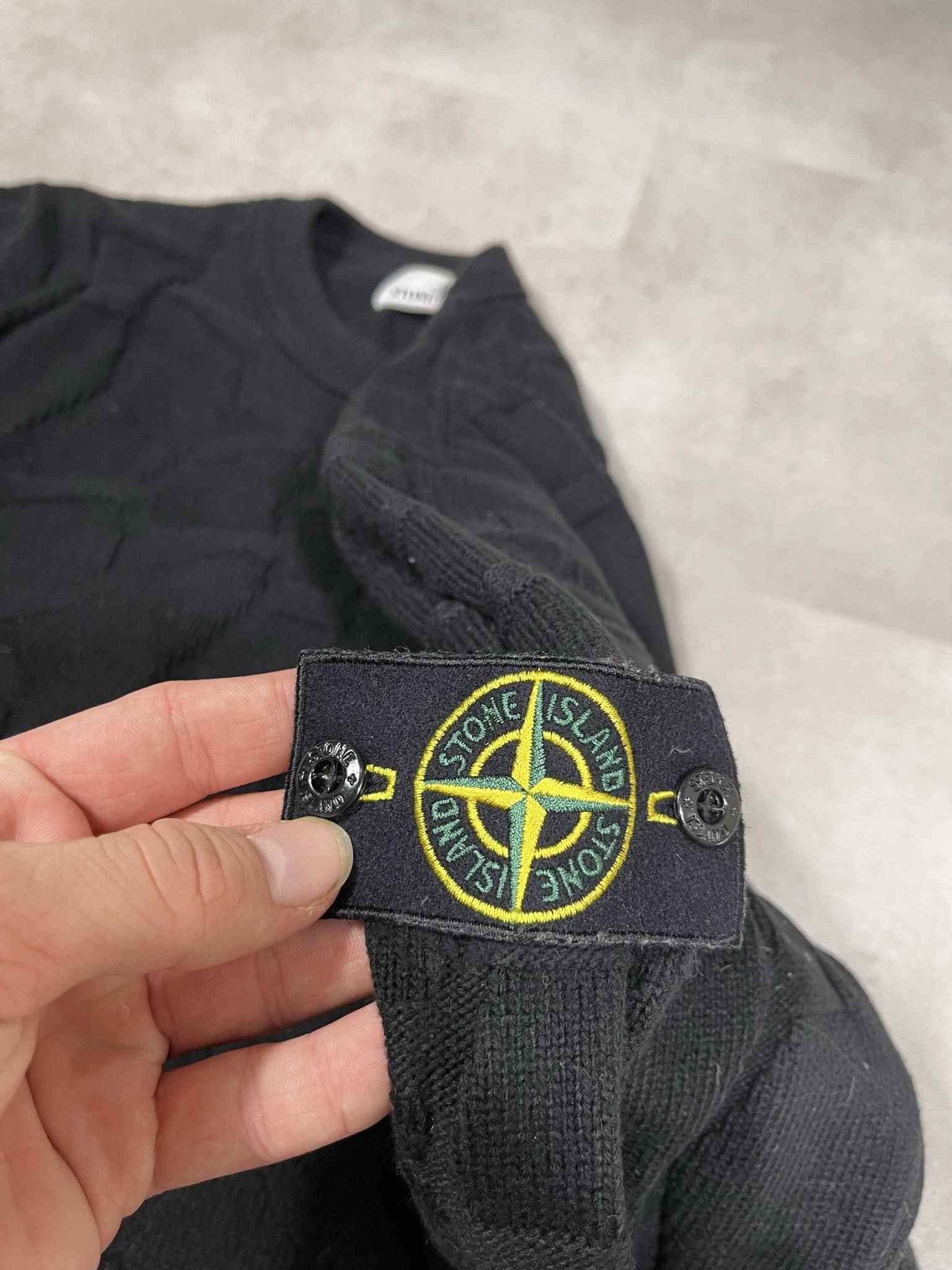 Stone Island Crewneck Sweater (L) - Candy Streetwear
