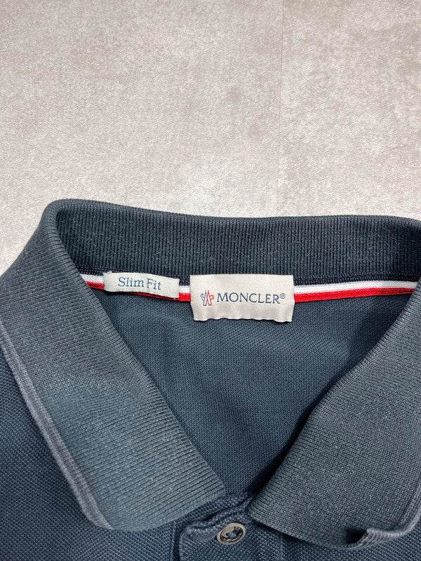 Moncler Longsleeve Polo (L) - Candy Streetwear