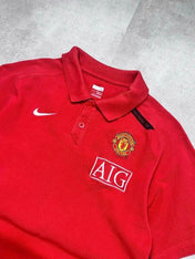 Nike 2007-08 Man United Polo (XS) - Candy Streetwear