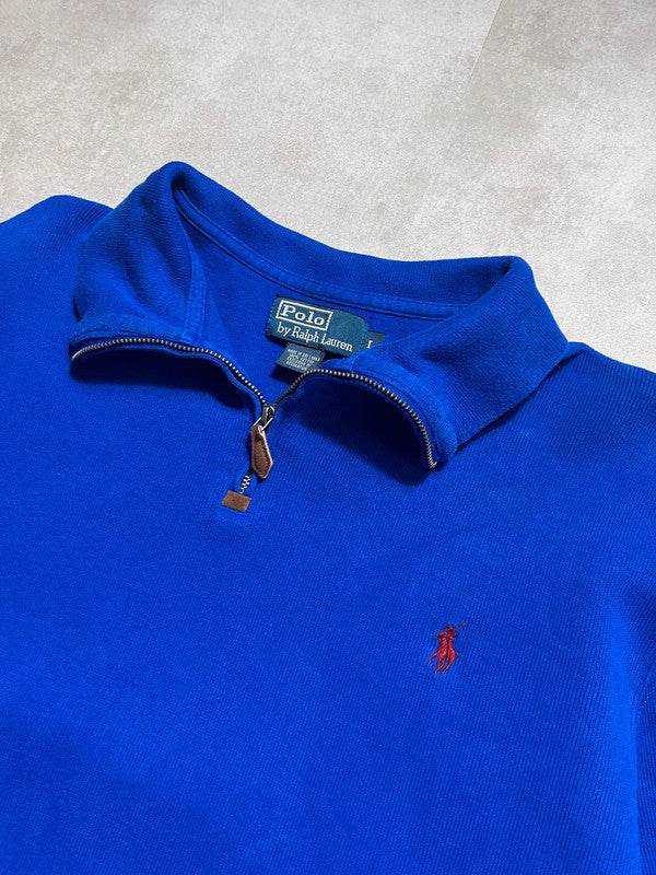 Ralph Lauren 1/4 Zip Up Pulover (L) - Candy Streetwear