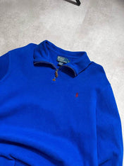 Ralph Lauren 1/4 Zip Up Pulover (L) - Candy Streetwear