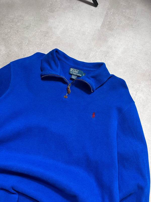 Ralph Lauren 1/4 Zip Up Pulover (L) - Candy Streetwear