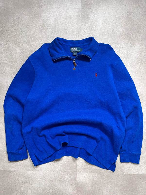 Ralph Lauren 1/4 Zip Up Pulover (L) - Candy Streetwear