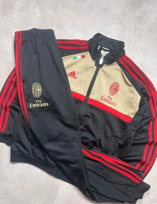 Adidas 2011-12 AC Milan Tracksuit (XS) - Candy Streetwear