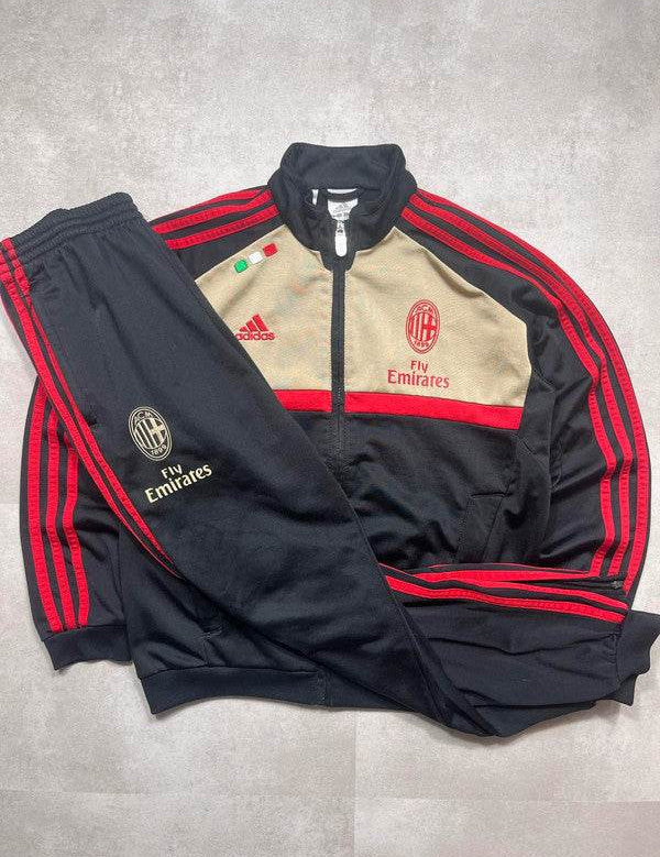 Adidas 2011-12 AC Milan Tracksuit (XS) - Candy Streetwear