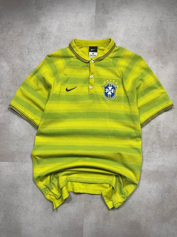 Nike 2014 Brazil Polo (M) - Candy Streetwear