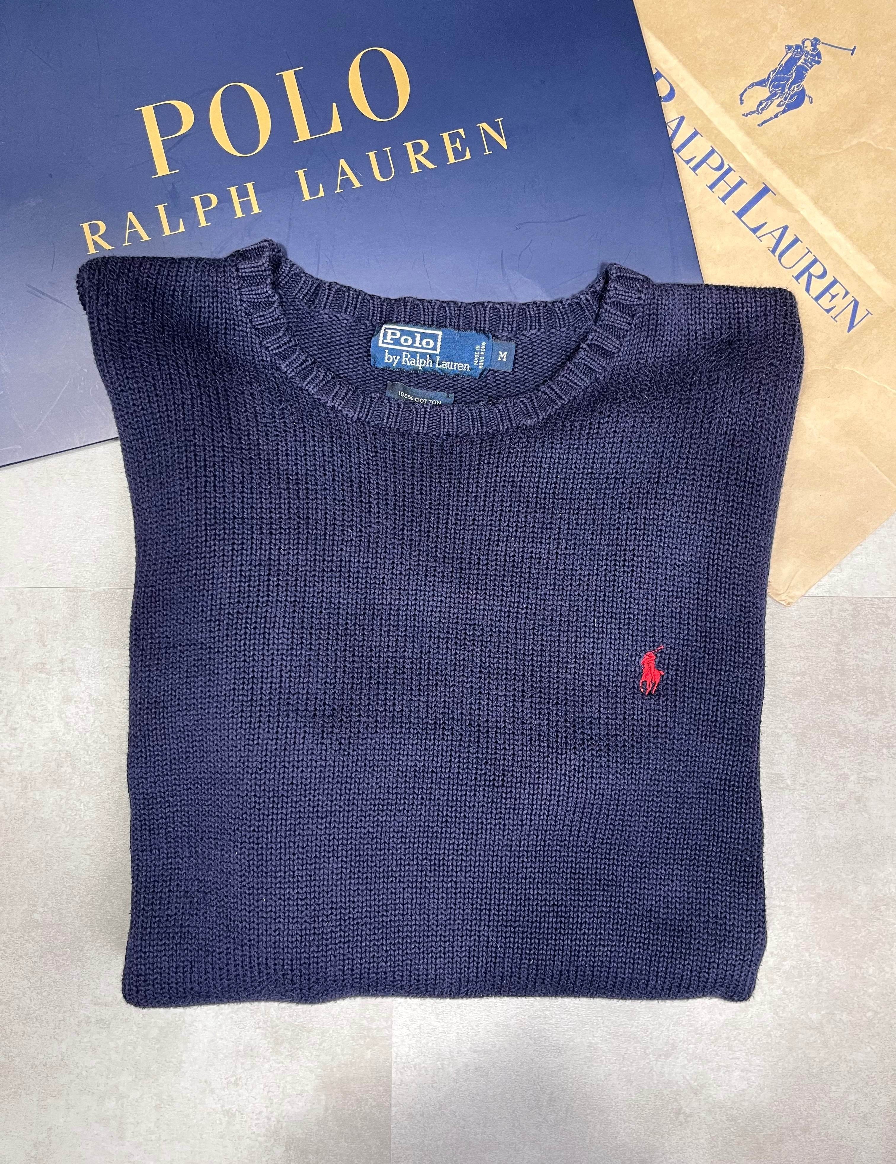 Ralph Lauren Vintage Crewneck Pulover (M) - Candy Streetwear