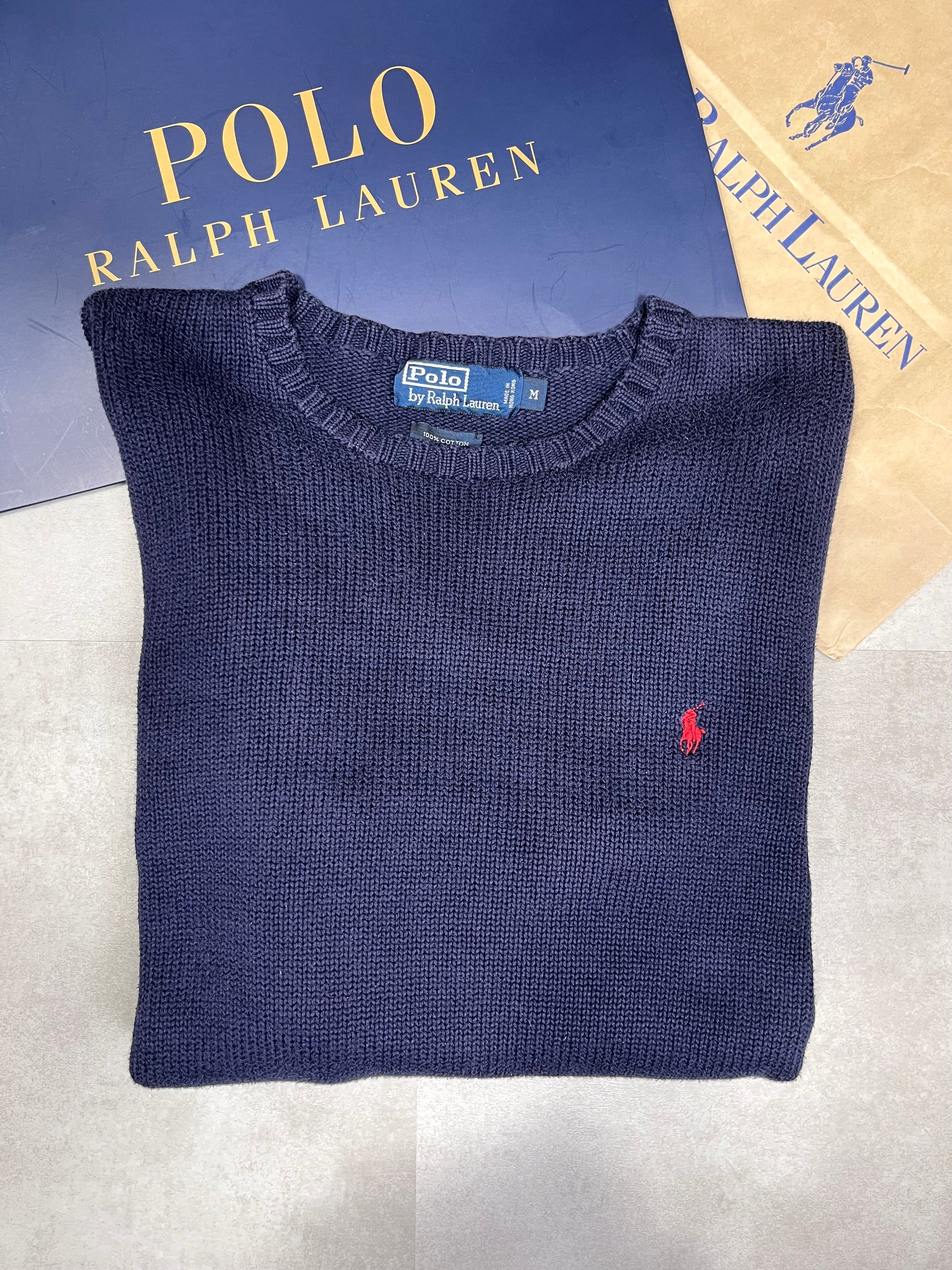 Ralph Lauren Vintage Crewneck Pulover (M)