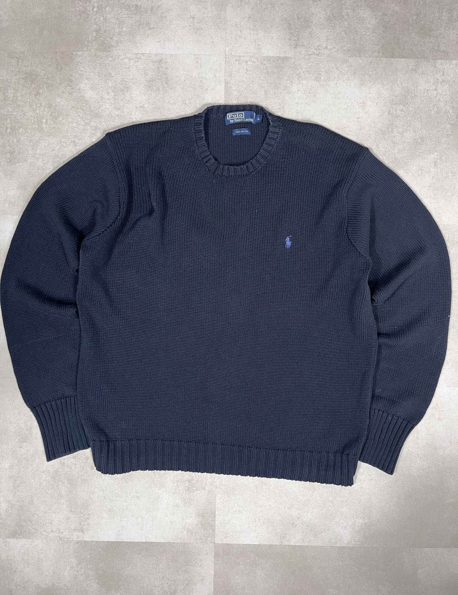 Polo Ralph Lauren Knitted Crewneck (L) - Candy Streetwear