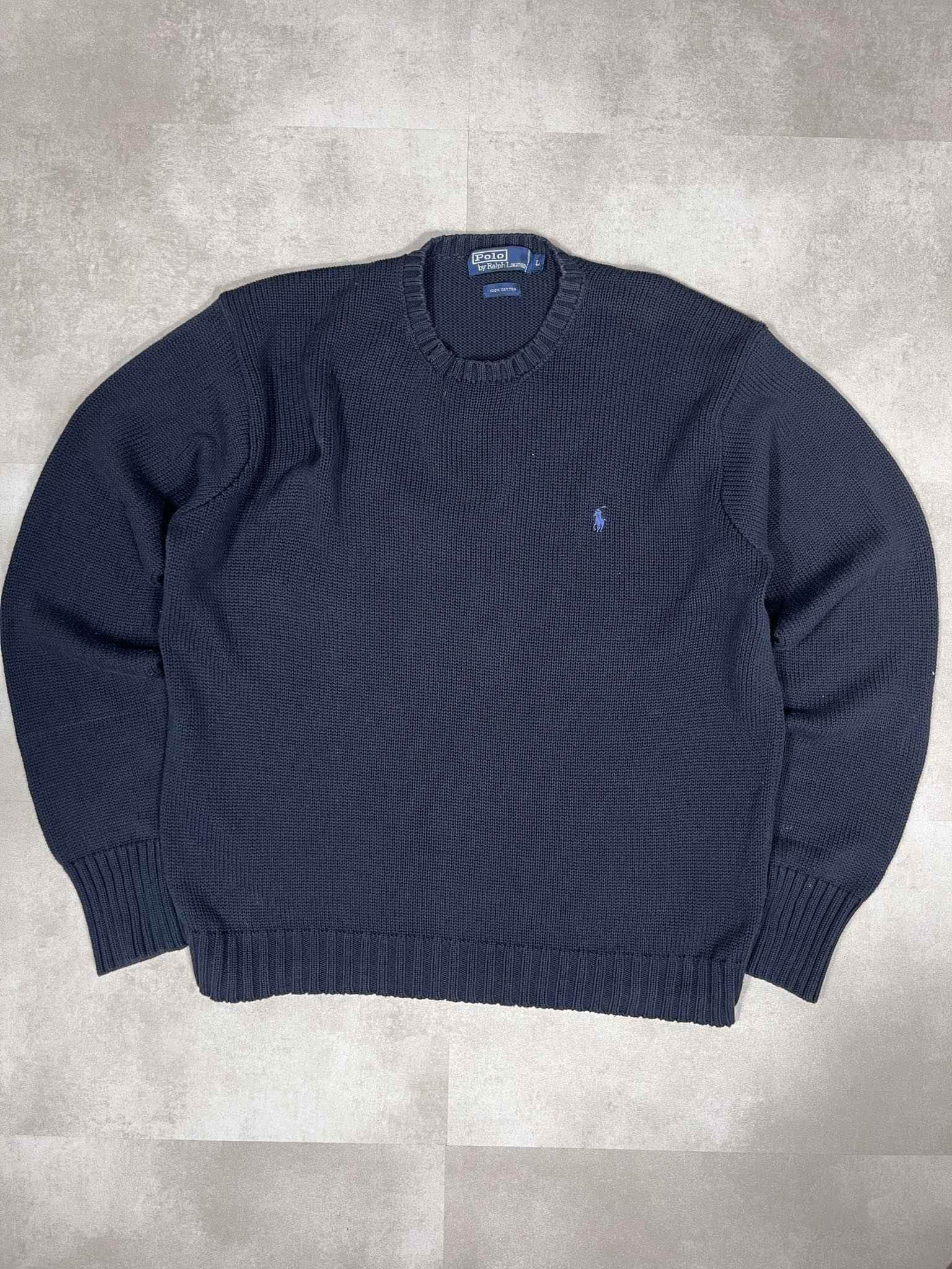 Polo Ralph Lauren Knitted Crewneck (L) - Candy Streetwear