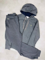 Lacoste Grey Tracksuit (S) - Candy Streetwear
