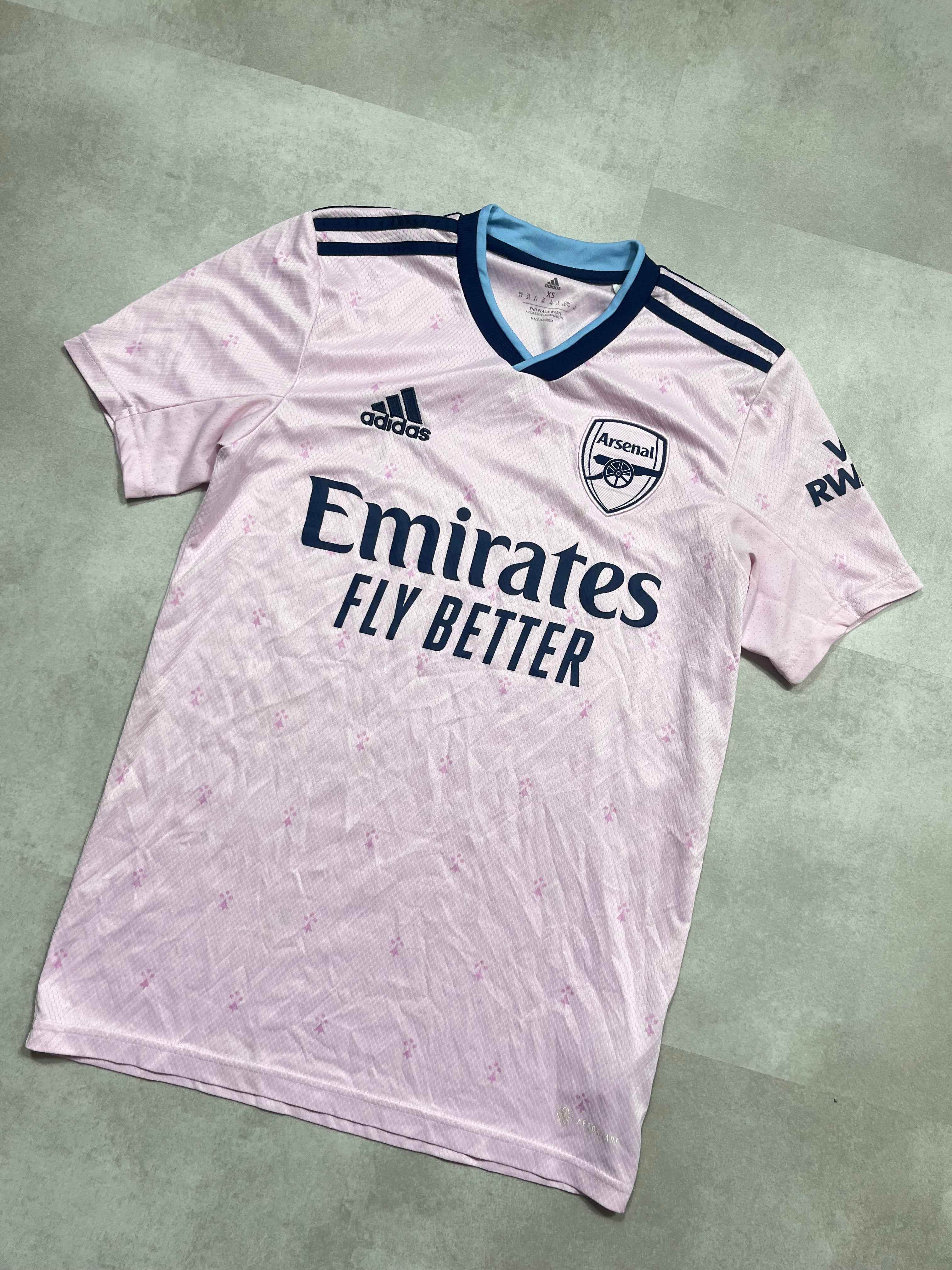 Arsenal 2022-23 Football Jersey (XS) - Candy Streetwear
