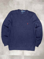 Ralph Lauren Vintage Crewneck Pulover (M) - Candy Streetwear