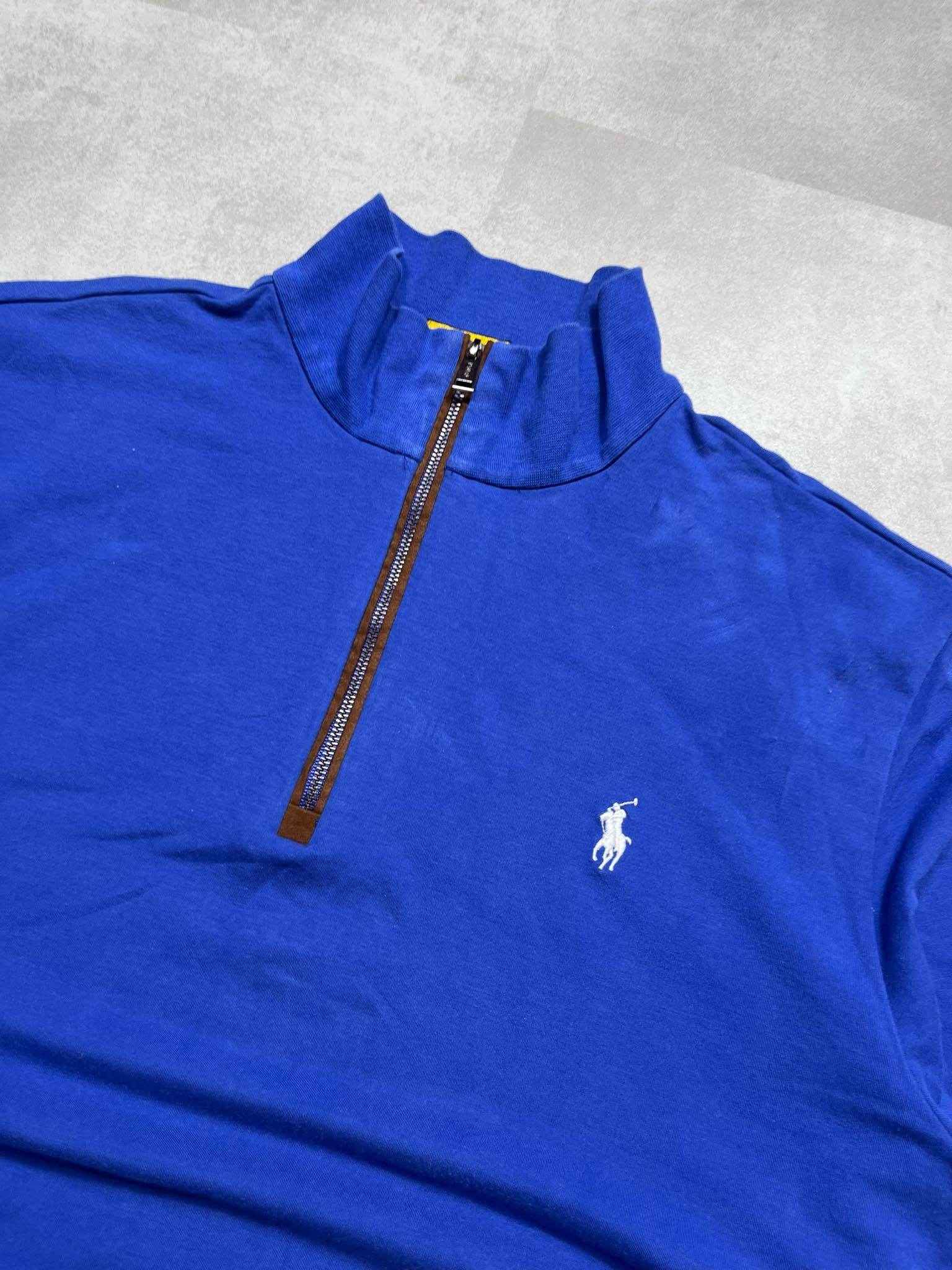 Ralph Lauren Quarter Zip Up (L) - Candy Streetwear
