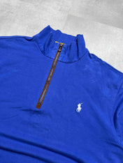 Ralph Lauren Quarter Zip Up (L) - Candy Streetwear