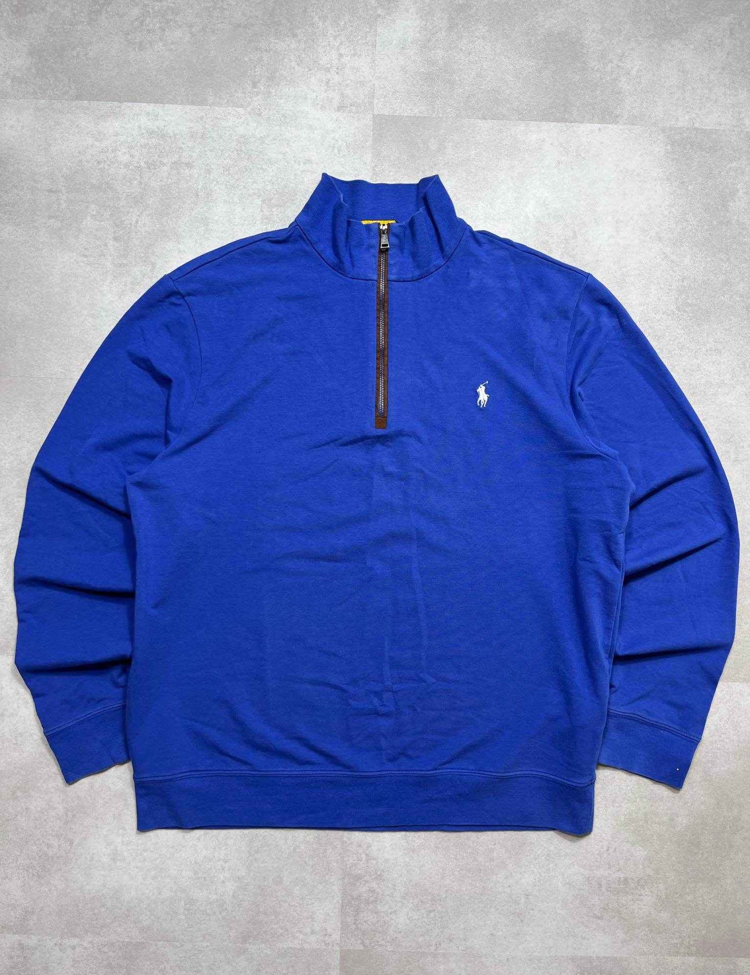 Ralph Lauren Quarter Zip Up (L) - Candy Streetwear