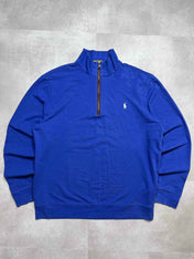 Ralph Lauren Quarter Zip Up (L) - Candy Streetwear