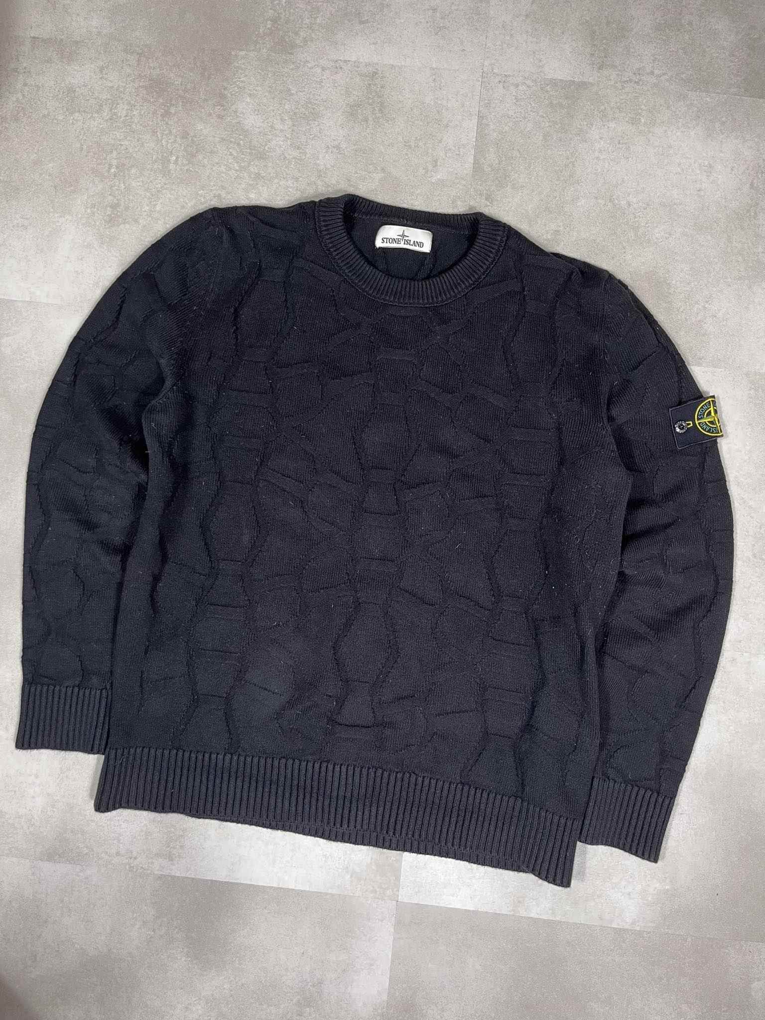 Stone Island Crewneck Sweater (L) - Candy Streetwear