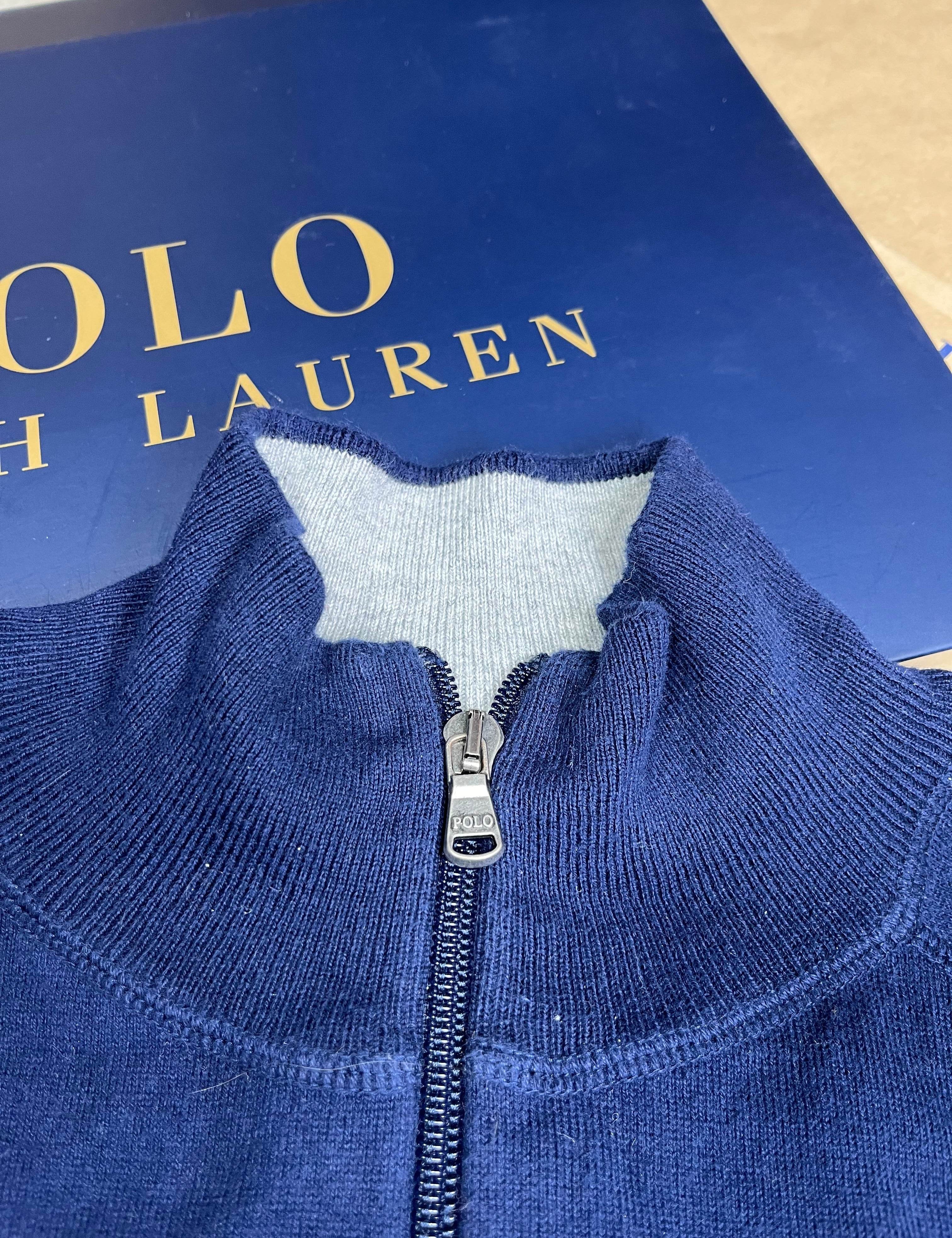 Ralph Lauren Vintage Full Zip Up (L) - Candy Streetwear