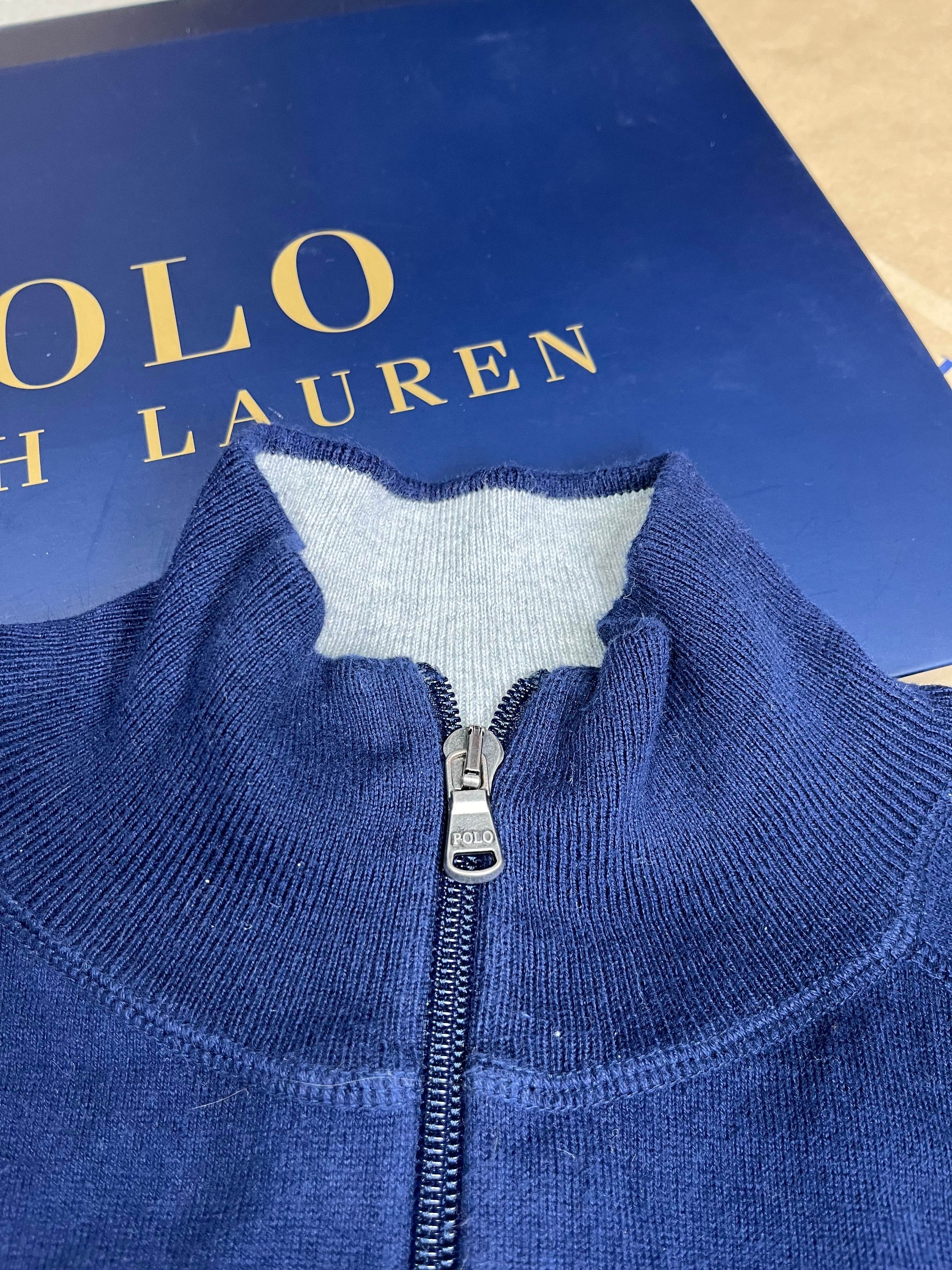 Ralph Lauren Vintage Full Zip Up (L) - Candy Streetwear