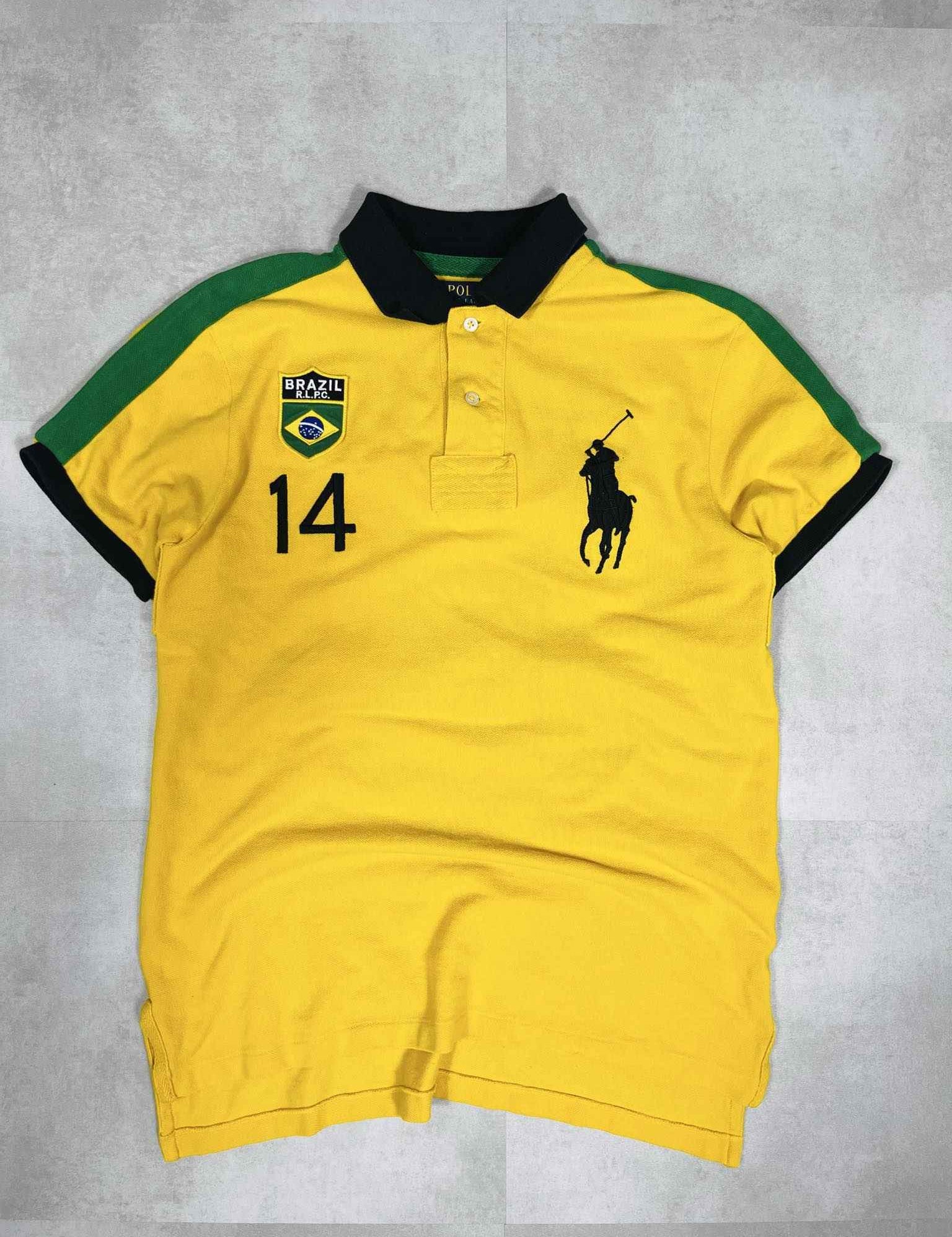 Ralph Lauren Chief Keef Brazil Poloshirt (M) - Candy Streetwear