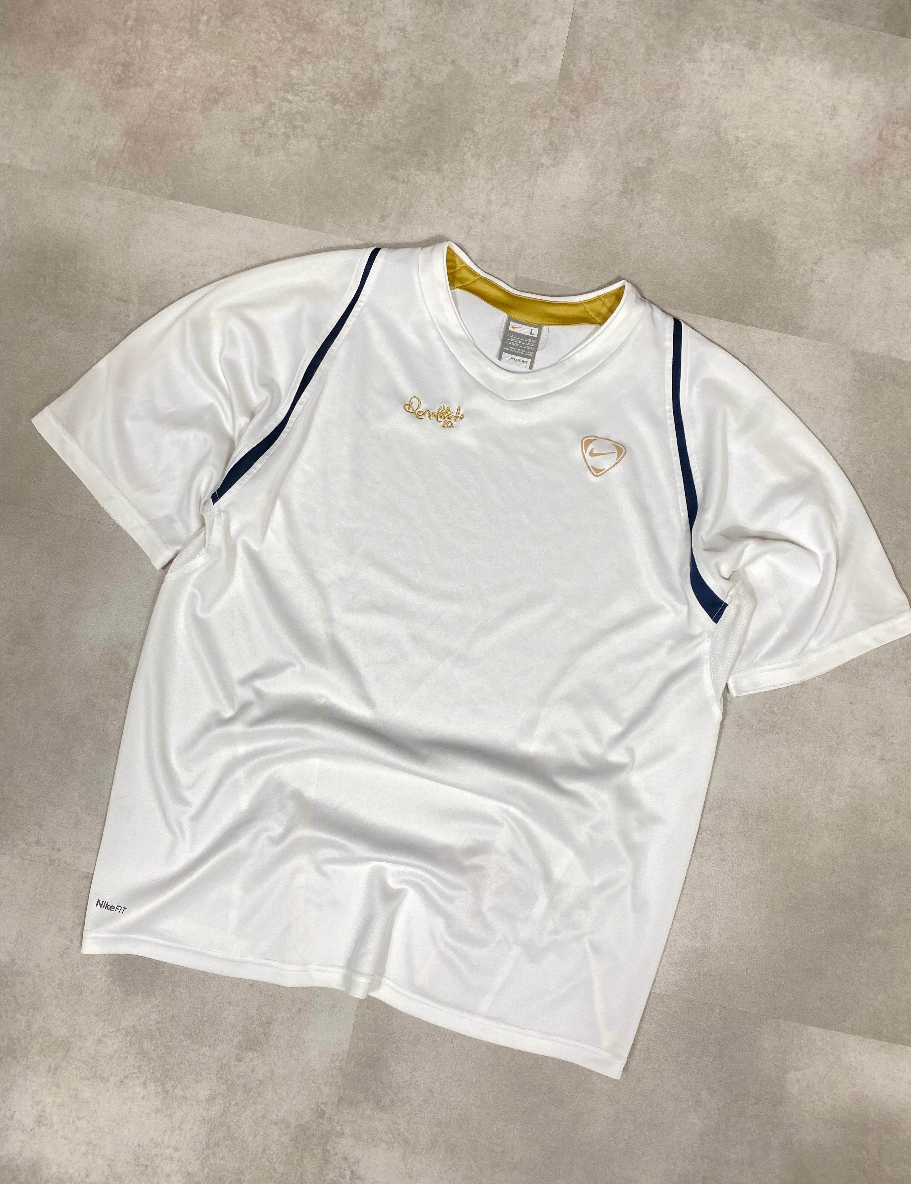 2000s Nike x Ronaldinho Vintage Jersey (L) - Candy Streetwear