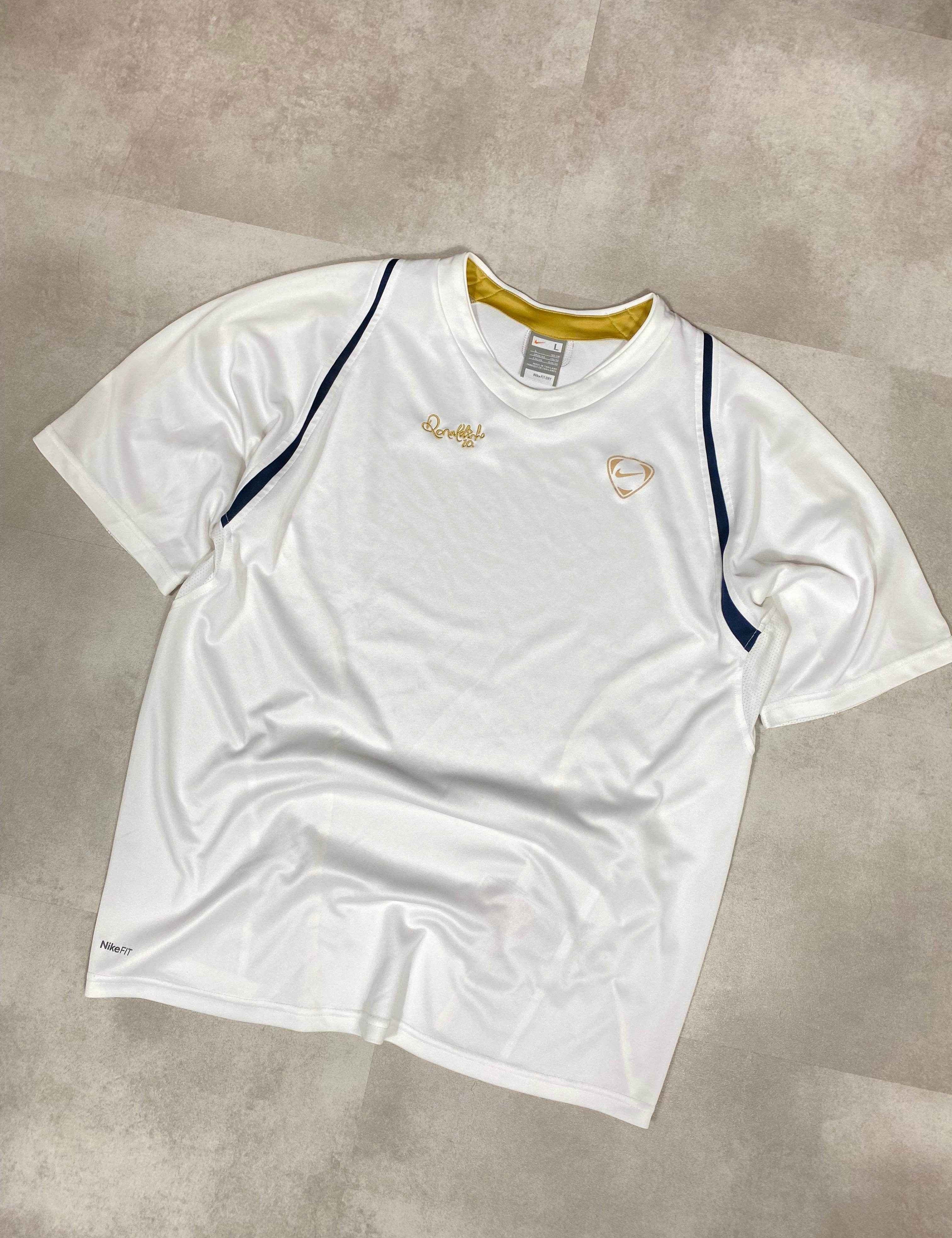 2000s Nike x Ronaldinho Vintage Jersey (L)