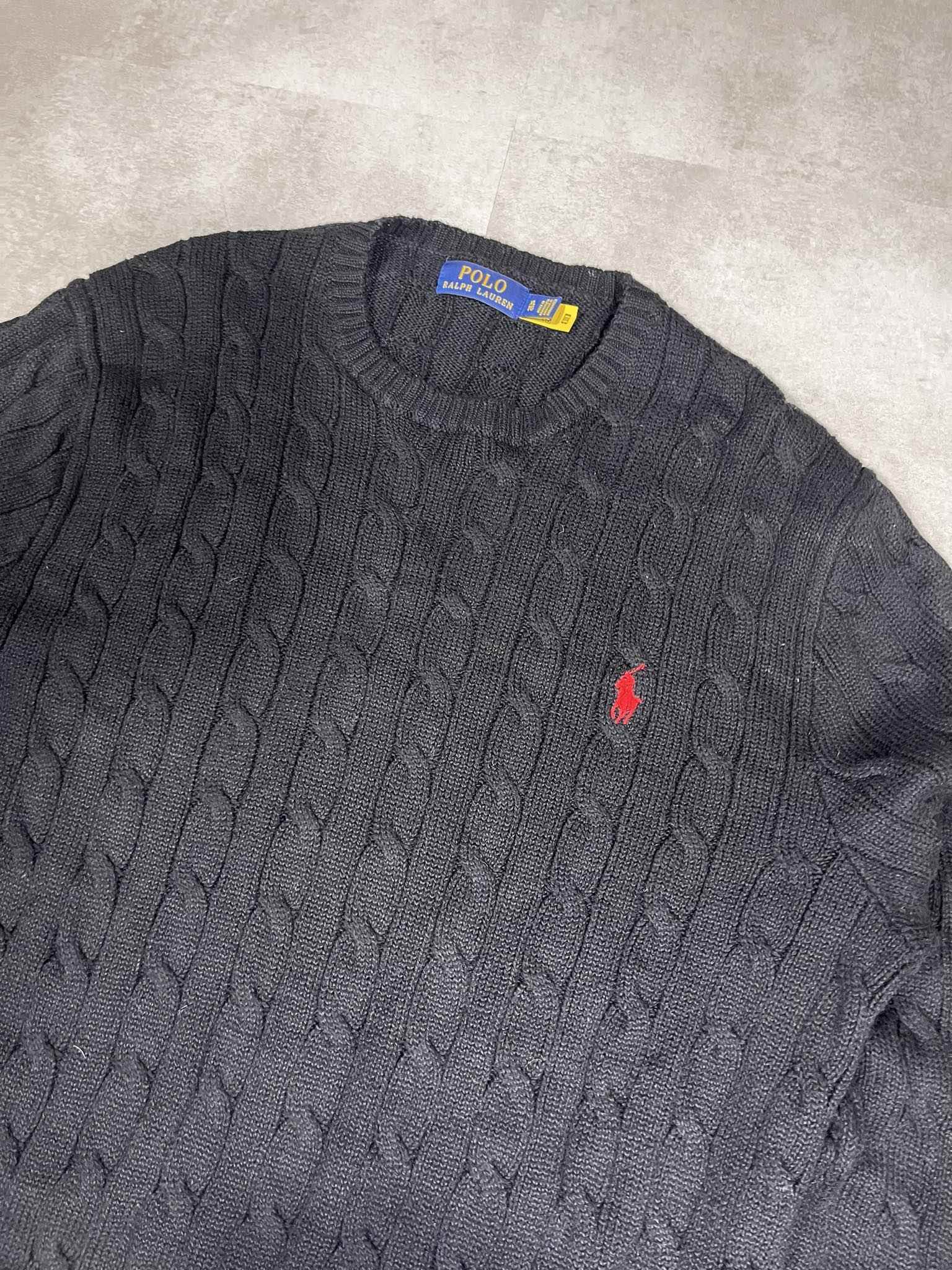 Ralph Lauren Knitted Crewneck (XL) - Candy Streetwear