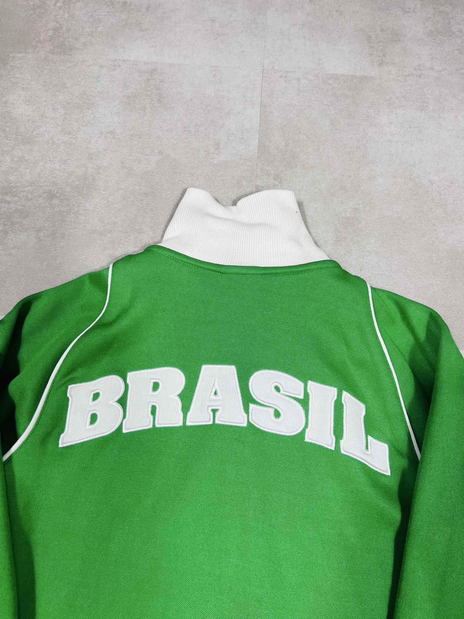 2005-06 Vintage Nike Brazil Trackjacket (XS) - Candy Streetwear