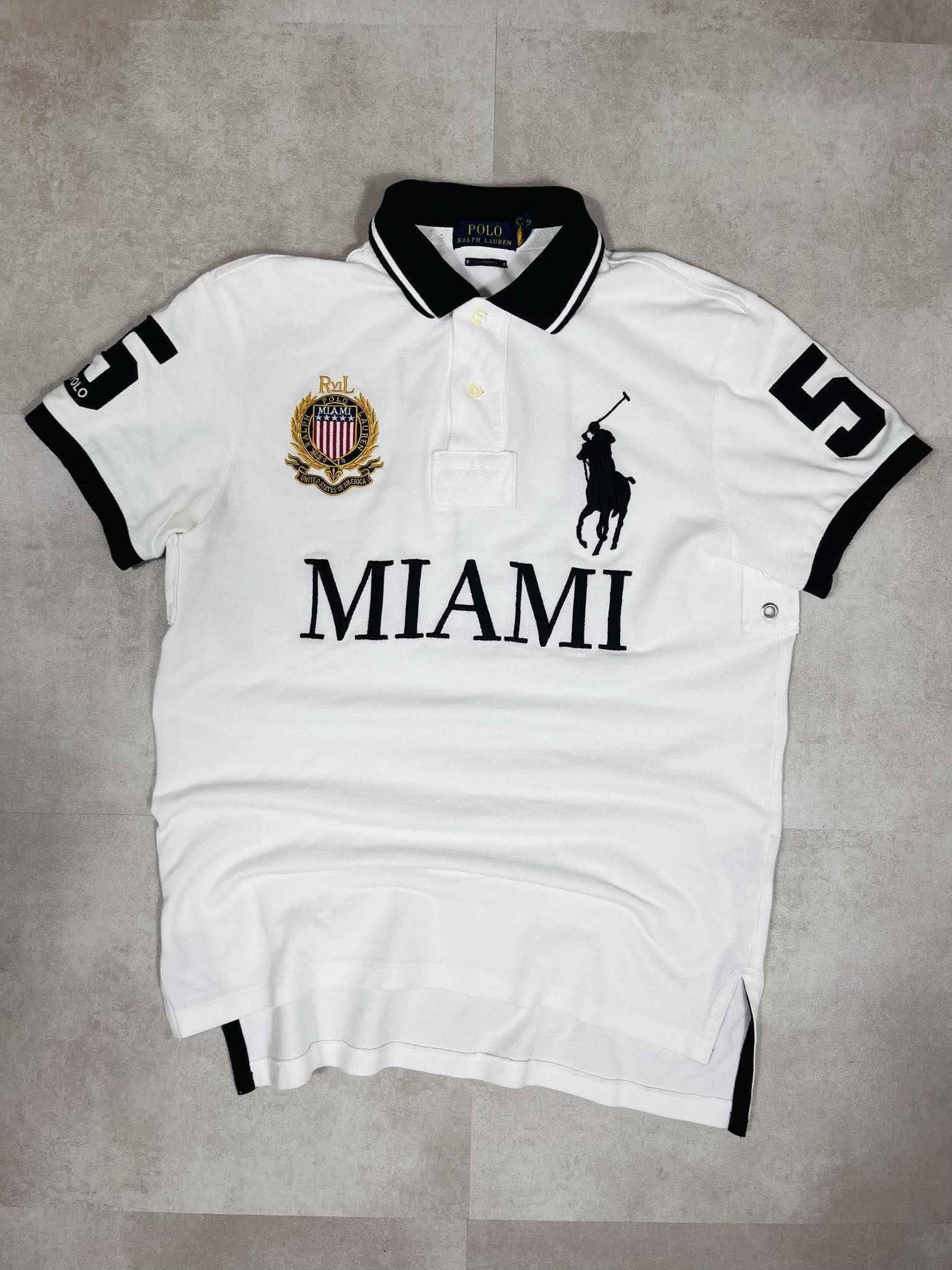 RARE Ralph Lauren Chief Keef Miami Poloshirt (S) - Candy Streetwear