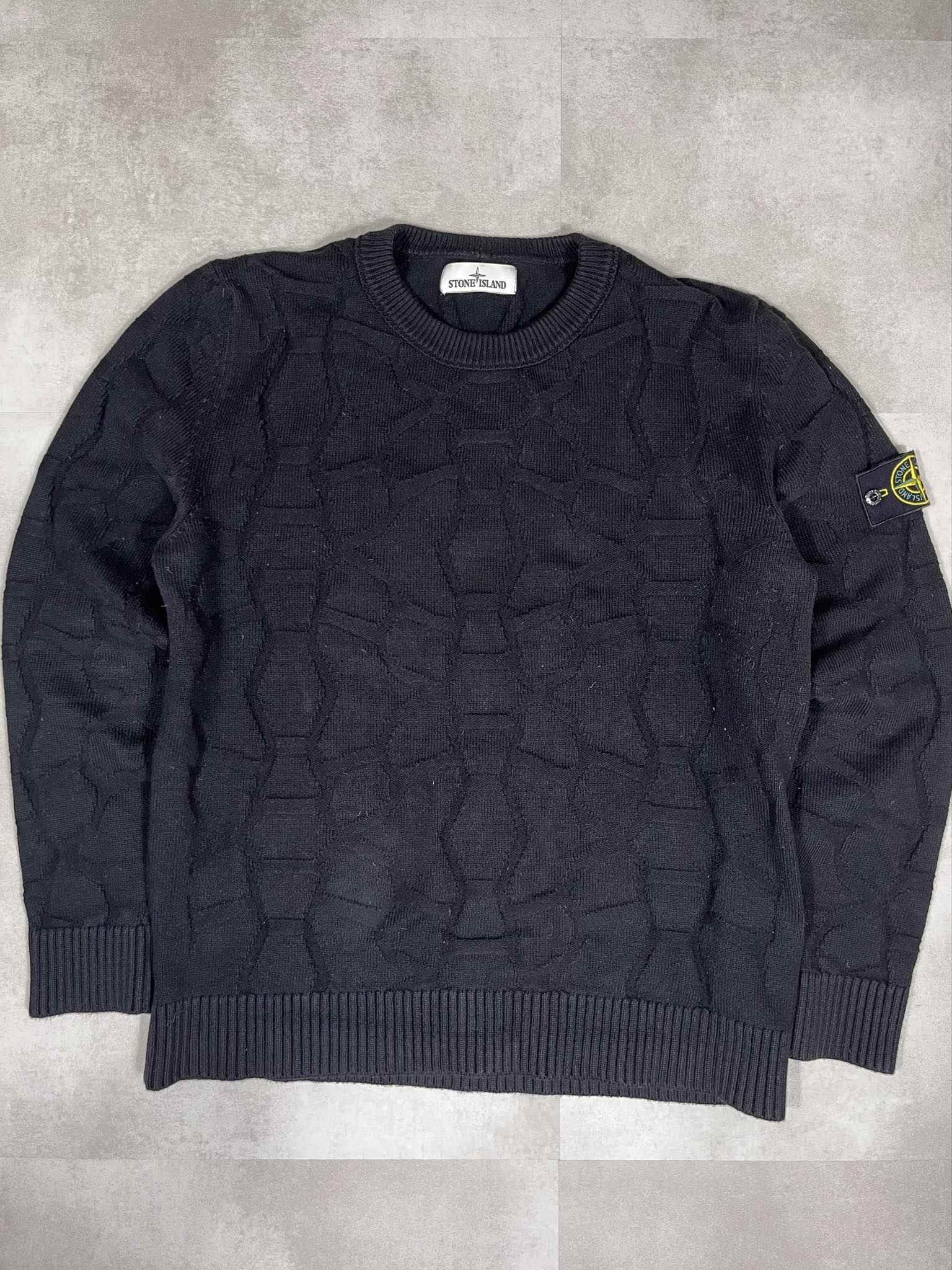 Stone Island Crewneck Sweater (L) - Candy Streetwear