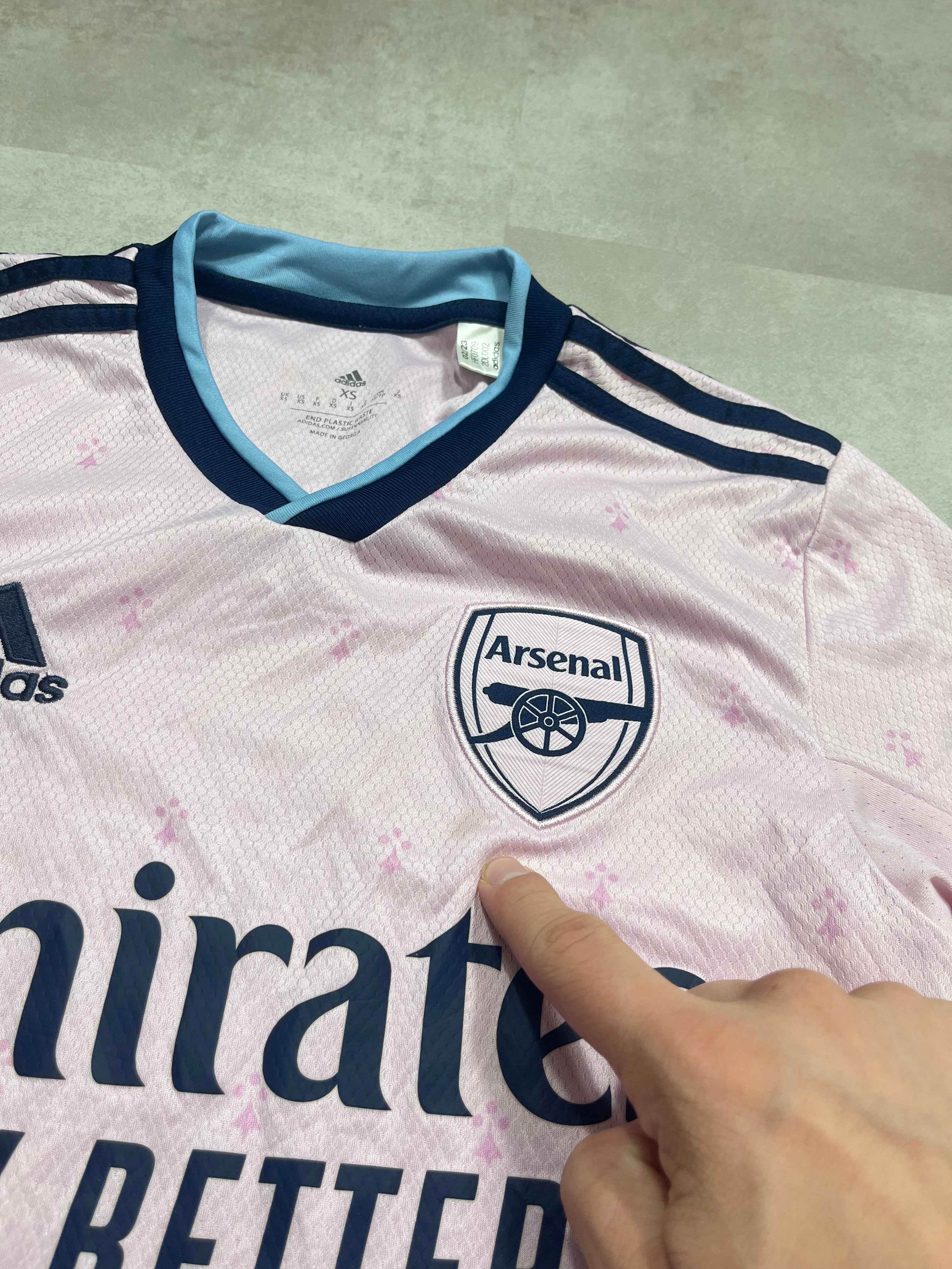 Arsenal 2022-23 Football Jersey (XS) - Candy Streetwear
