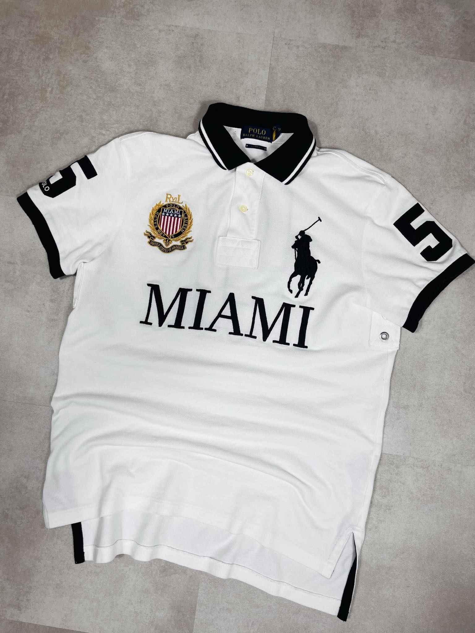 RARE Ralph Lauren Chief Keef Miami Poloshirt (S) - Candy Streetwear