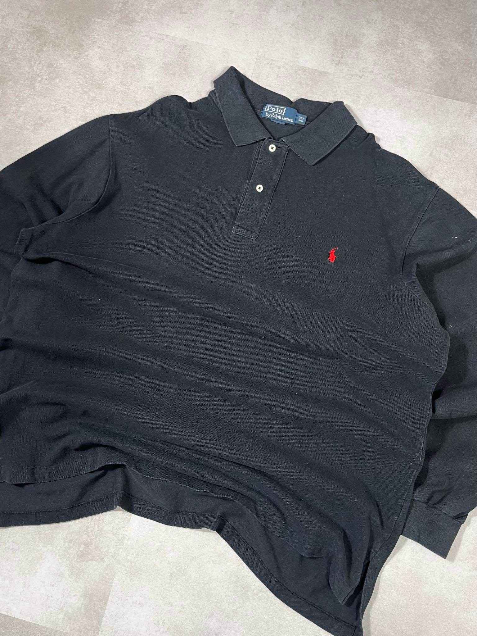 Ralph Lauren Longsleeve Polo (XL) - Candy Streetwear
