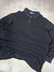 Ralph Lauren Longsleeve Polo (XL) - Candy Streetwear