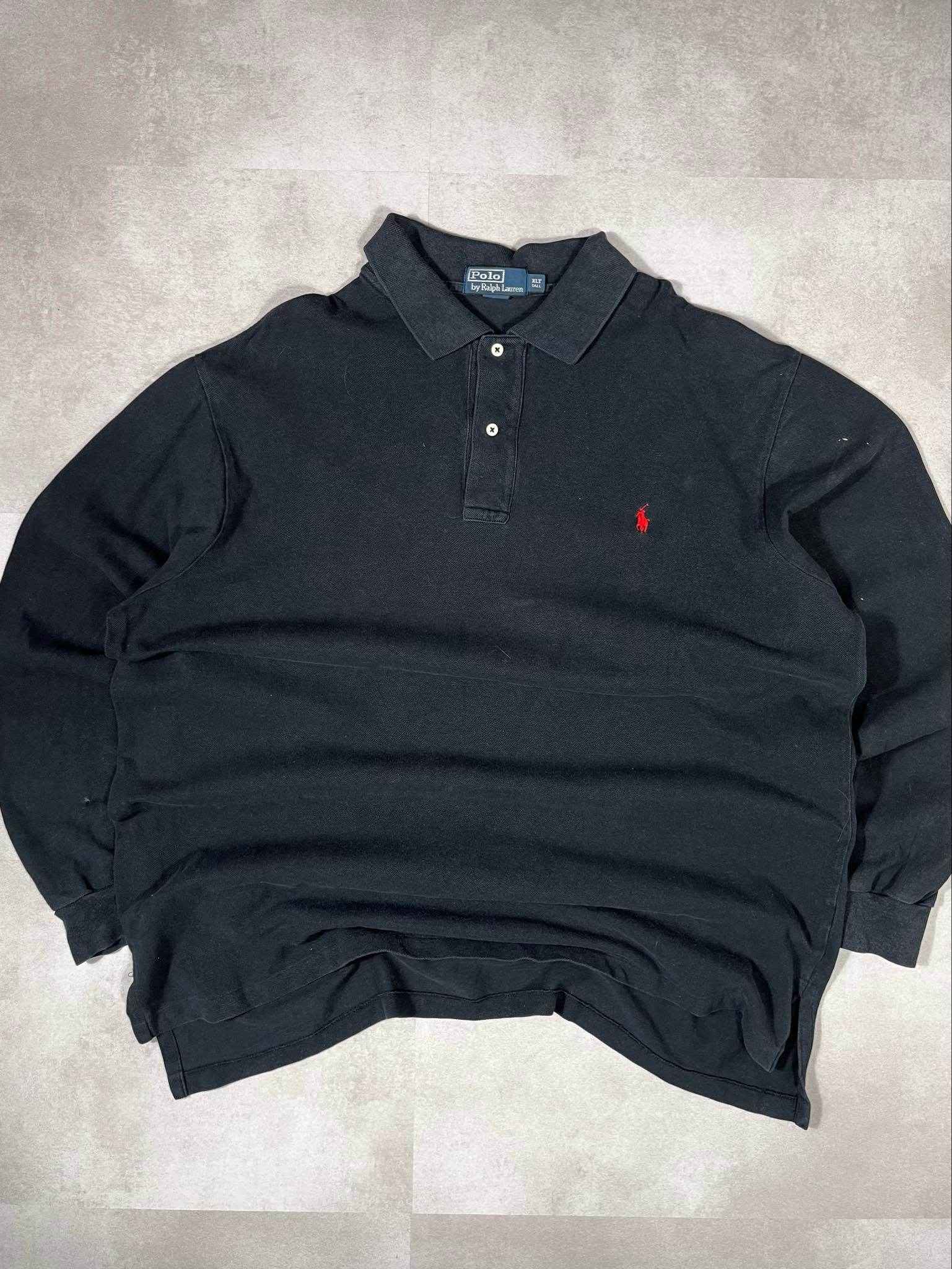 Ralph Lauren Longsleeve Polo (XL) - Candy Streetwear