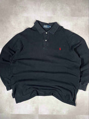 Ralph Lauren Longsleeve Polo (XL) - Candy Streetwear
