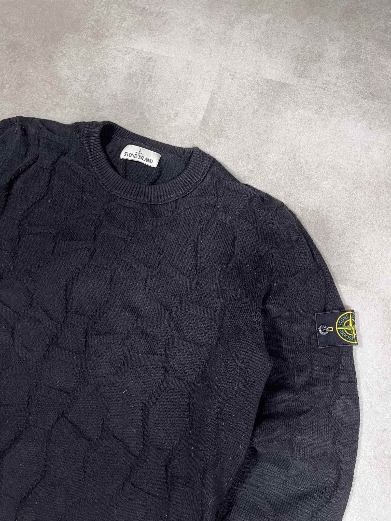Stone Island Crewneck Sweater (L) - Candy Streetwear