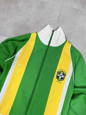 2005-06 Vintage Nike Brazil Trackjacket (XS) - Candy Streetwear