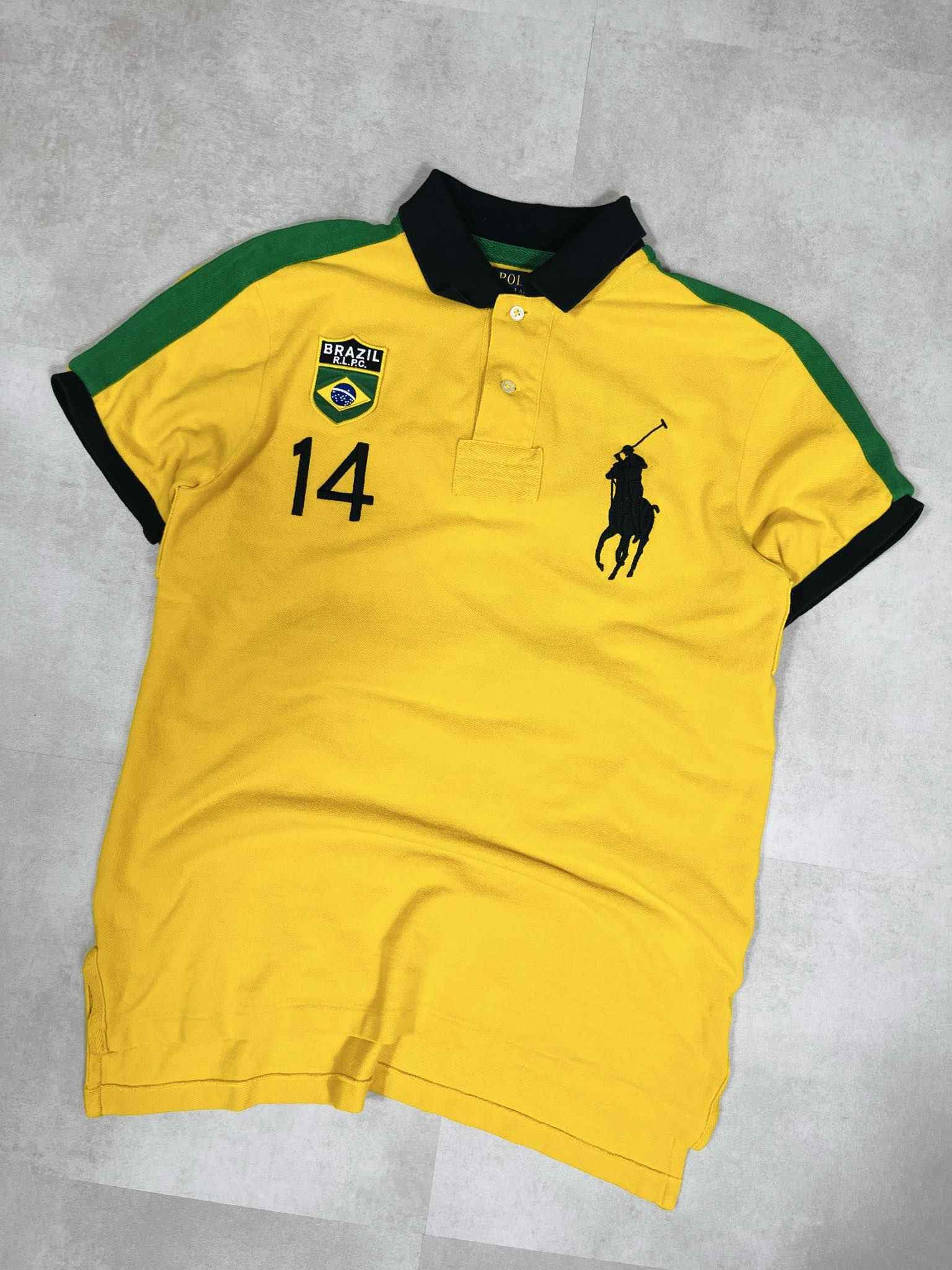 Ralph Lauren Chief Keef Brazil Poloshirt (M) - Candy Streetwear