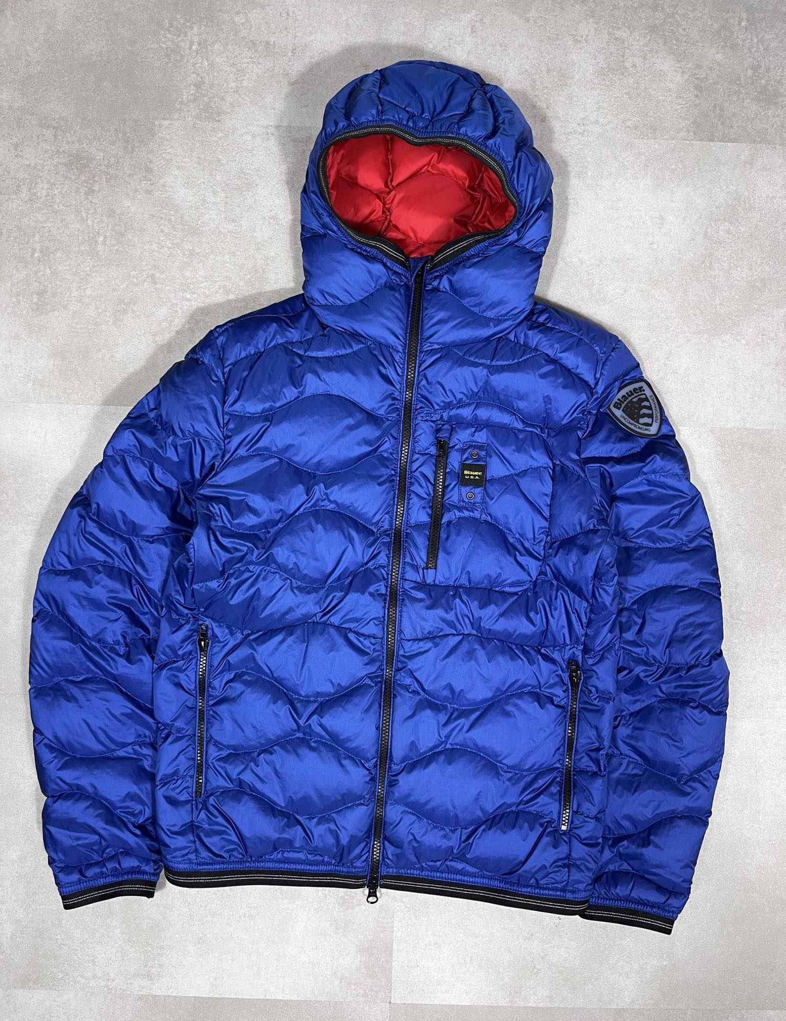 Blauer Vintage Winter Puffer Jacket (S) - Candy Streetwear