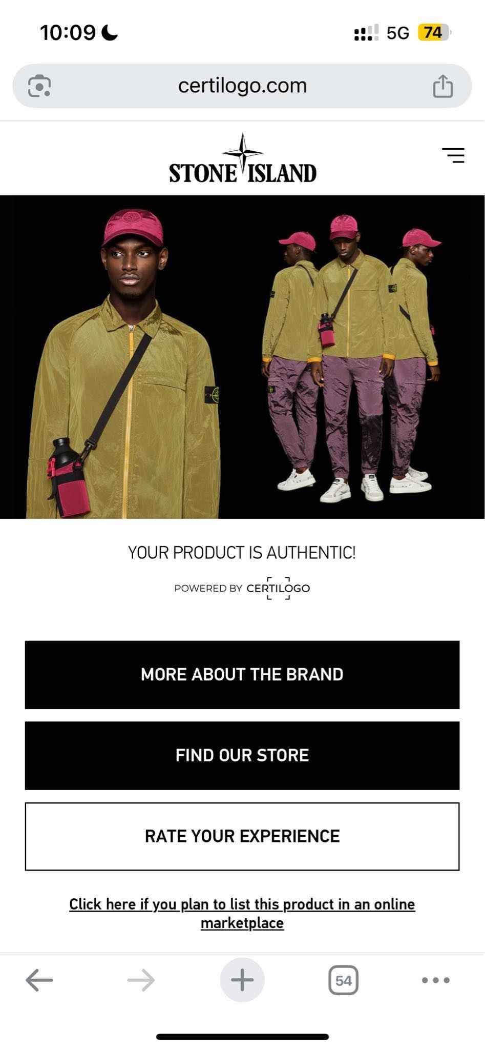*BRAND NEW* Stone Island Hoodie (S) - Candy Streetwear