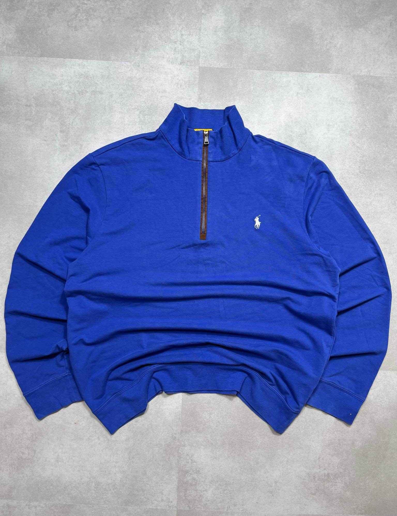 Ralph Lauren Quarter Zip Up (L) - Candy Streetwear