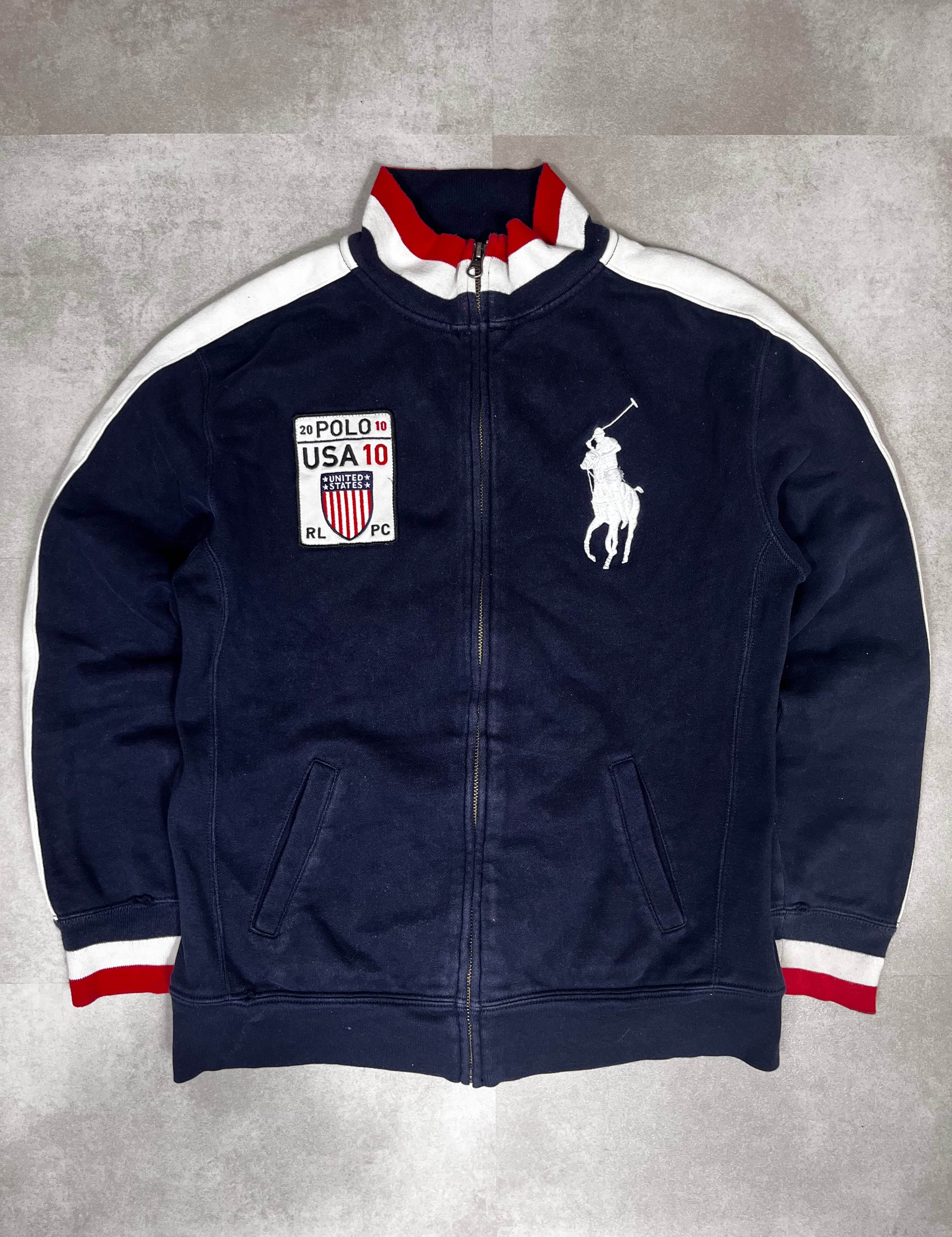 Ralph Lauren Chief Keef USA Trackjacket (S) - Candy Streetwear