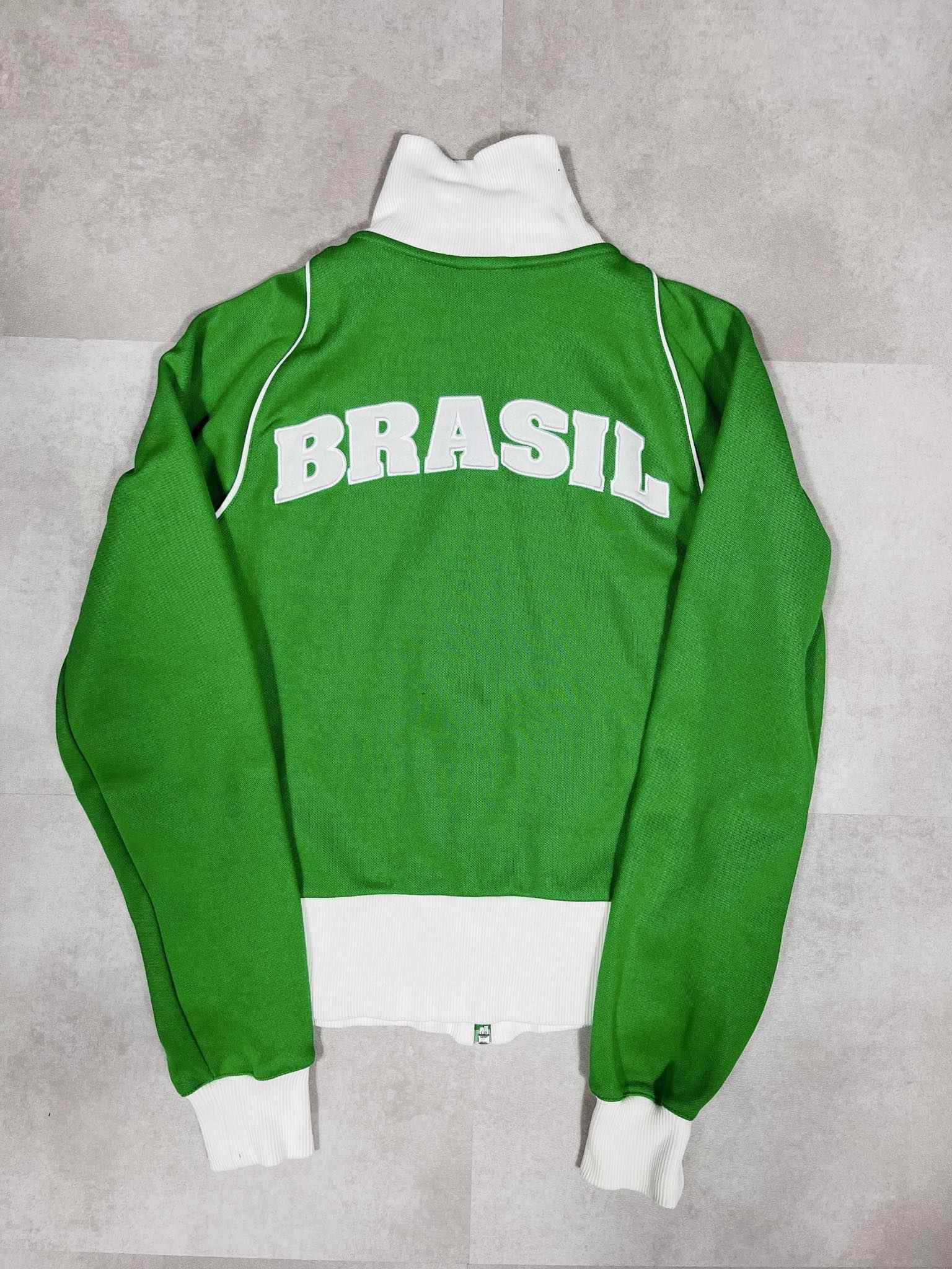 2005-06 Vintage Nike Brazil Trackjacket (XS) - Candy Streetwear