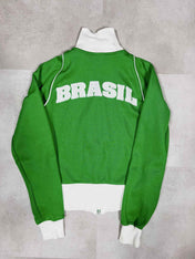 2005-06 Vintage Nike Brazil Trackjacket (XS) - Candy Streetwear