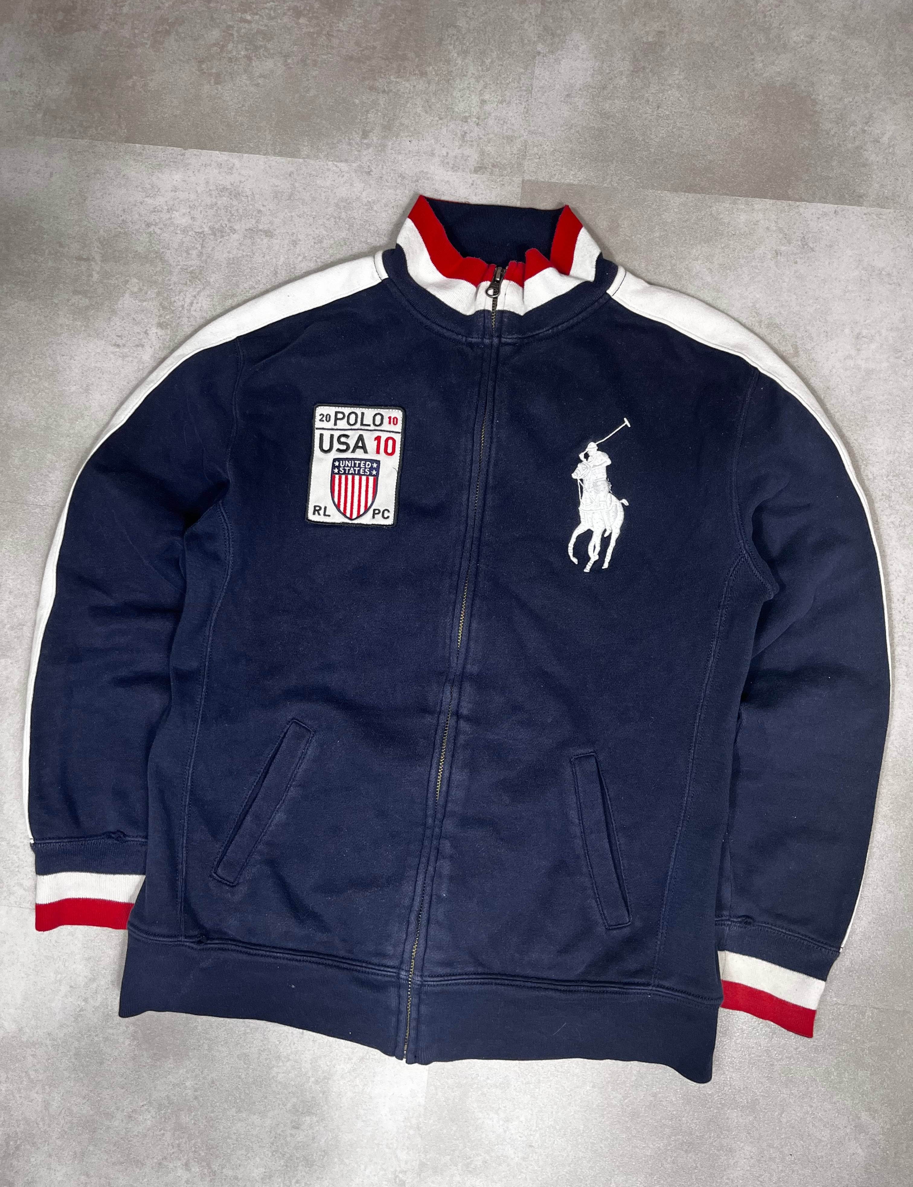 Ralph Lauren Chief Keef USA Trackjacket (S) - Candy Streetwear