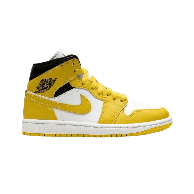 JORDAN 1 MID VIVID SULFUR - Candy Streetwear