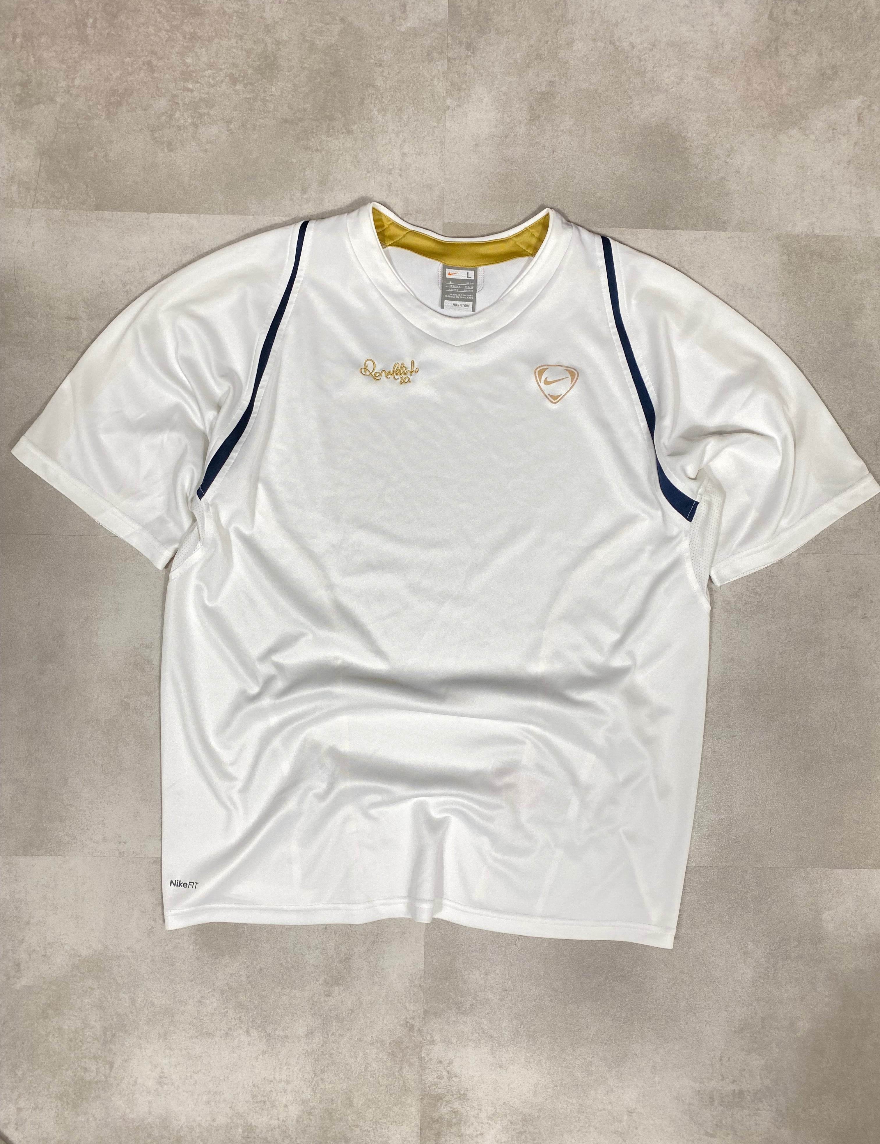 2000s Nike x Ronaldinho Vintage Jersey (L) - Candy Streetwear